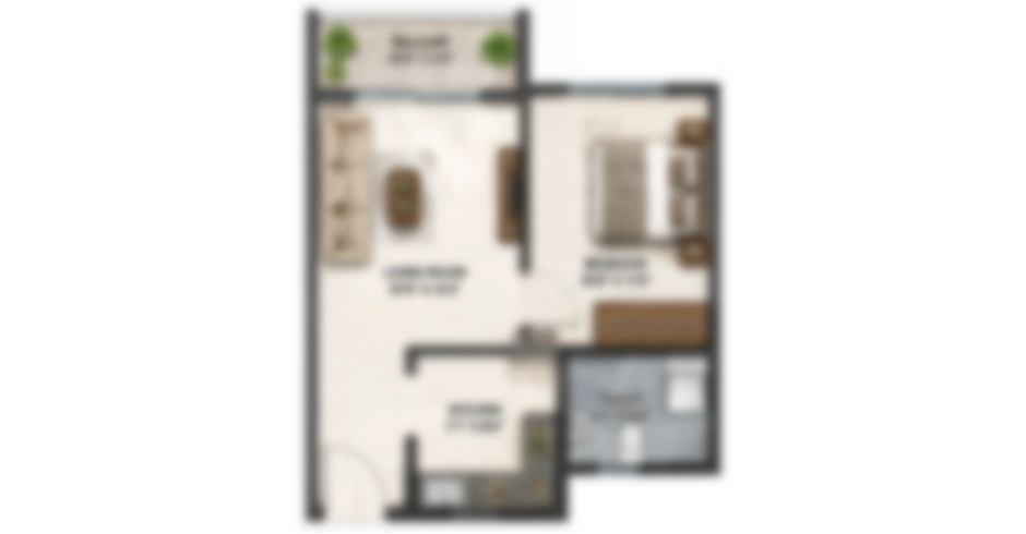 Today Kharghar Hills Navi Mumbai 2 BHK Floor Plans